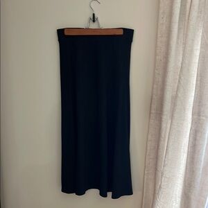 LOFT Black maxi Skirt